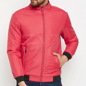 Chaqueta de bombardero transpirable hecha a medida para hombre, chaqueta de bombardero de manga larga para hombre más vendida - Product Image 1