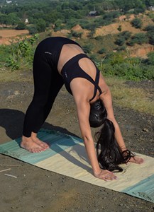 Esterilla de Yoga de algodón orgánico y alfombra de área de hierbas para uso en interiores y exteriores Esterilla de Yoga de calidad superior Precio al por mayor - Product Image 3