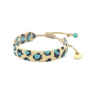 Pulseras de cuentas de semillas hechas a mano, joyería de cuentas de moda para regalo o boda, cuentas de semillas reales completas - Product Image 2