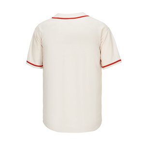 Nouvelle saison, design personnalisé, meilleure qualité, impression par transfert thermique, 100% polyester, unisexe, manches courtes, vente flash, maillot de baseball - Product Image 5