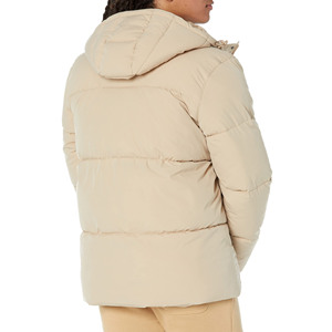 Hot Sale Hooded Plus Size Designer Patch Letter Men's <b>Jackets</b> Casual <b>Warm</b> <b>Waterproof</b> Puffer <b>Jacket</b> For Men with Zipper Closure - Product Image 2