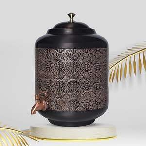 ตู้กดน้ำทองแดงขัดเงาคุณภาพสูง อุปกรณ์ครัวระดับพรีเมียม ตู้กดน้ำทองแดงทำมือ ลุคแบบดั้งเดิมสไตล์ชนบท - Product Image 2