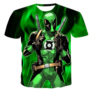 T-shirts à manches courtes unisexe 100% coton Impression numérique personnalisée par sublimation 100% polyester - Product Image 1