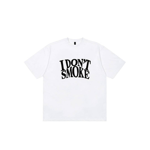 T-shirt vierge de mode urbaine 100% Coton, coupe oversize, style vintage décontracté, grande taille, respirant, personnalisable et écologique - Product Image 3