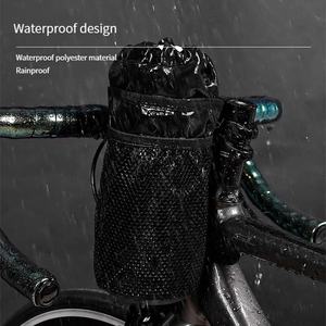 <span class=keywords><strong>Porte</strong></span>-gobelet portable, imperméable, réglable et léger pour guidon de vélo, sac de rangement - Product Image 5