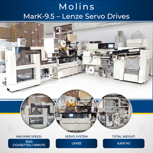 สายการผลิตสำหรับการทำบุหรี่-ทำเครื่องหมายที่9-5 Lenze เซอร์โวไดรฟ์-เครื่องผลิตบุหรี่สำหรับขาย - Product Image 2