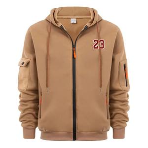 Nouveau Style 23 sweats à capuche imprimés Zip hommes à capuche grande taille sweats amples automne hiver vestes de course - Product Image 4