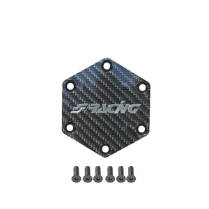 Botón de bocina de fibra de carbono modelo Sharp - Product Image 1