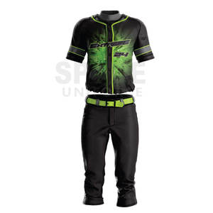 Uniforme de baseball confortable de haute qualité, poids léger et meilleure conception, vêtements de sport dans un style d'ensembles multicolores - Product Image 2
