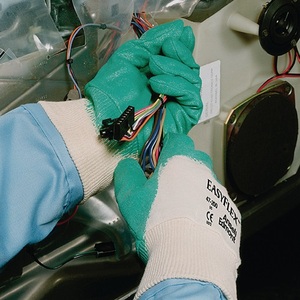 Gants ANSELL ActivArmr 47-200 verts, taille 9, coton interlock, EN 388, EPI catégorie II, lot de 12, pour le jardinage, équipement de protection - Product Image 3