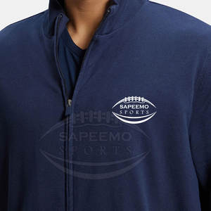 Veste de sport d'hiver pour homme, tissu en maille respirant, col montant, coupe moderne pour la salle de sport et le jogging - Product Image 6