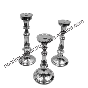 2026 Modern European Style <b>Black</b> Metal-Plated Aluminum <b>Pillar</b> <b>Candle</b> Stand Gold Finish Home Christmas Decorative Metal <b>Candle</b> - Product Image 4
