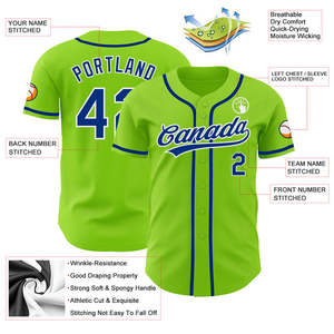 Proveedor de camisetas de béisbol sublimadas al por mayor, tela auténtica de secado rápido, ropa de equipo duradera para academias, clubes, torneos - Product Image 3