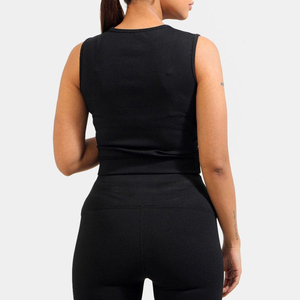 Impression de logo personnalisé 2 pièces léger de haute qualité meilleur design impression personnalisée professionnelle ensemble de yoga sans couture pour femmes - Product Image 5