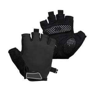 Diseño personalizado Medio dedo Ejercicio Ciclismo Deporte Mujeres Hombres Medio dedo Guantes de ciclismo Hecho en Pakistán Guantes deportivos - Product Image 1