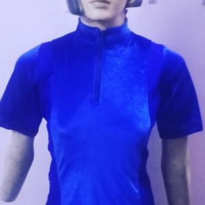 Polo de nailon de alta calidad, camisetas de manga corta, ropa de equitación ecuestre, fabricante de tendencia superior personalizado al por mayor cómodo - Product Image 2