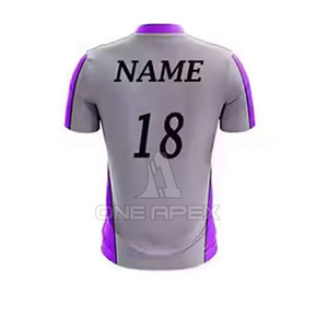 Ropa deportiva precio barato al por mayor logotipo personalizado impresión nuevo diseño Cricket uniforme en varios colores - Product Image 2