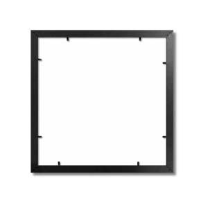 กรอบรูปสี่เหลี่ยมสีดำขนาด 40x40 ซม. สำหรับใส่ภาพวาด - Product Image 3