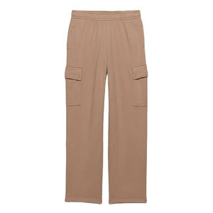 Pantalon de survêtement en coton pour femmes taille élastique joggeurs décontractés avec style avant plat léger course à pied formation Cargo pantalon en gros - Product Image 1