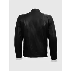 Chaqueta de cuero negra de Robbie Reyes Ghost Rider - Product Image 3
