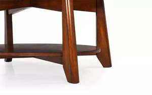 Mesa de centro de madera de la colección americana, diseño clásico de madera maciza, muebles de sala de estar duraderos, mesa central y elegante - Product Image 4