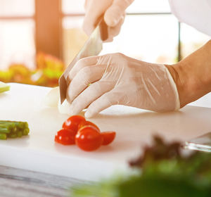 Reliable LDPE Plastic <b>Gloves</b> Gravure Printed Zipper Bags Recyclable 1 Ton MOQ for <b>Household</b> Use - Product Image 2