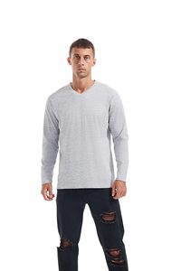 T-shirts pour hommes 100% coton Tissu tricoté de haute qualité avec logo personnalisé Service OEM Motif de lettres personnalisées en vente - Product Image 2
