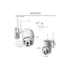 Obiettivo 20 Mp HD per interni impermeabile IP Wifi telecamera di sicurezza di rete Wifi telecamera Wifi