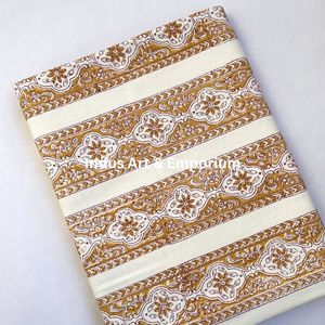 Indian Hand Block Printed Cotton <b>Table</b> <b>Cover</b> Best Quality Handmade Cotton <b>Table</b> <b>Cover</b> - Product Image 6