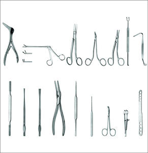 Ensemble de chirurgie plastique de 23 pièces de haute qualité Kit chirurgical de correction du nez de source d'alimentation manuelle en acier inoxydable personnalisé - Product Image 6
