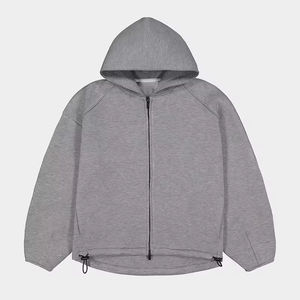 Sweat à capuche oversize à fermeture éclair, coupe ample, de haute qualité, pour homme, personnalisable avec votre logo - Product Image 5