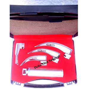 Laryngoscope LED Posh Max Ent de haute qualité dans un étui en cuir Source d'alimentation manuelle pour la base d'instruments chirurgicaux - Product Image 6