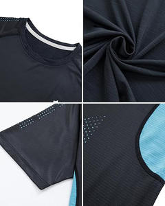 บริการขายส่ง OEM เสื้อยืดคอกลม แขนสั้น ผ้าโพลีเอสเตอร์ 100% ระบายอากาศ แห้งเร็ว คุณภาพสูง รับทำโลโก้ตามสั่ง สำหรับทุกเพศ - Product Image 5