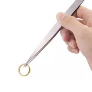 Pinces à épiler professionnelles en acier inoxydable à pointe fine et tranchante, de haute qualité, écologiques et durables pour l'épilation des poils incarnés - Product Image 5