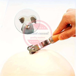 หวีสแตนเลสหวีแปรงขนสัตว์เลี้ยงแบบสองด้านสำหรับสุนัขและแมว - Product Image 5