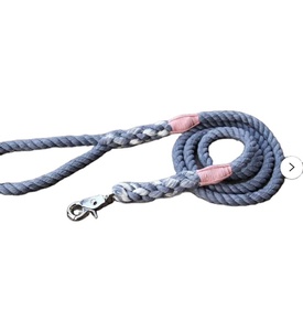 Wholesale <b>Pet</b> Supplies Accessory Customized Colored Cotton Rope Handmade Dog <b>Leash</b> <b>Pet</b> <b>Leash</b> Set - Product Image 1