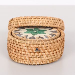 Venta caliente de lujo hecho a mano mosaico revestimiento Shell incrustaciones Madre de la perla bandeja para servir hecho en Vietnam - Product Image 4