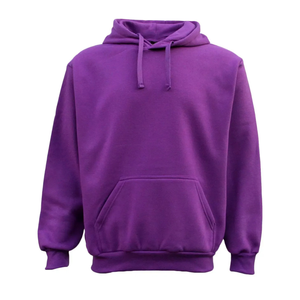 Pull à capuche avec logo personnalisé de haute qualité OEM Vente en gros Sweat à capuche unisexe en polaire lourde pour hommes et femmes - Product Image 5