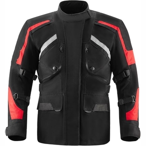 Vente en gros Logo personnalisé Veste de moto de course pour hommes Veste de moto imperméable et respirante - Product Image 3