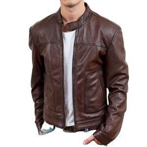 Nouvelle veste en cuir d'hiver pour hommes-Doublure épaisse-Prêt pour temps froid-Streetwear moderne-vestes en cuir veste pour hommes - Product Image 1