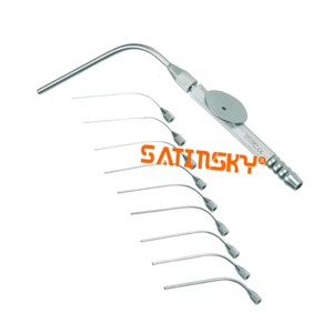 Microinstrumentos neuroquirúrgicos de microcureta de alta calidad, disectores de espátula con gancho para vasos nerviosos, fabricados en 21cm - Product Image 3
