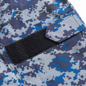 Venta al por mayor múltiples bolsillos uniformes de seguridad de peso pesado al aire libre personalizar logotipo impresión uniforme táctico camuflaje traje de los hombres - Product Image 5