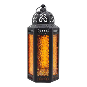 Best Sale Colorful Glass Metal Moroccan Hanging Lantern <b>Candle</b> Holder For <b>Wedding</b> Home Garden Yard Decoration Indoor Outdoor - Product Image 6