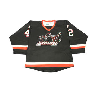 BETHERIVAL 2025 personalizado de alta calidad Reversible Tackle Twill Hockey Jersey nuevo bordado uniforme de hielo - Product Image 5
