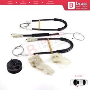 ชุดซ่อมกระจกหน้าต่าง BWR845ไฟฟ้าด้านหน้าซ้ายสำหรับ Primera P12 WP12 80771AV601ประตู4/5 2001-2008 - Product Image 4