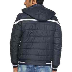 Veste d'hiver en duvet personnalisée de haute qualité avec logo personnalisé en gros pour hommes - Product Image 5