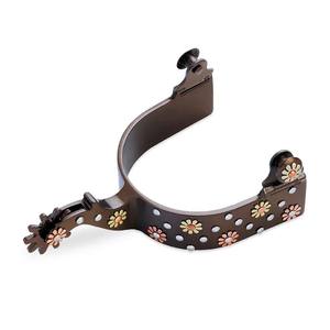 Espuelas y Botas Vaqueras de Acero Inoxidable Personalizables de Alta Calidad para Equitación, Color Negro, Cincha Equina Incluida - Product Image 4