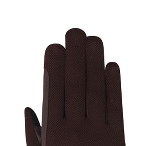 Gants d'équitation personnalisés en cuir véritable avec poignée intérieure souple et durable et conception de poignet réglable. - Product Image 4
