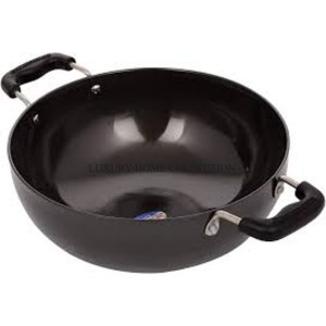 Kadai de metal duradero y resistente al calor hecho de acero inoxidable de alta calidad perfecto para cocinar comidas diversas - Product Image 6