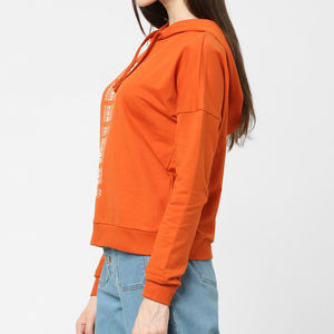 Sudadera con capucha de lana tejida de invierno para mujer superventas, logotipo personalizado, servicios OEM disponibles, novedad de alta calidad - Product Image 2